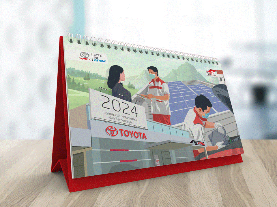 Calendar Design Services, Jasa Pembuatan Desain Kalender, Jakarta, Indonesia