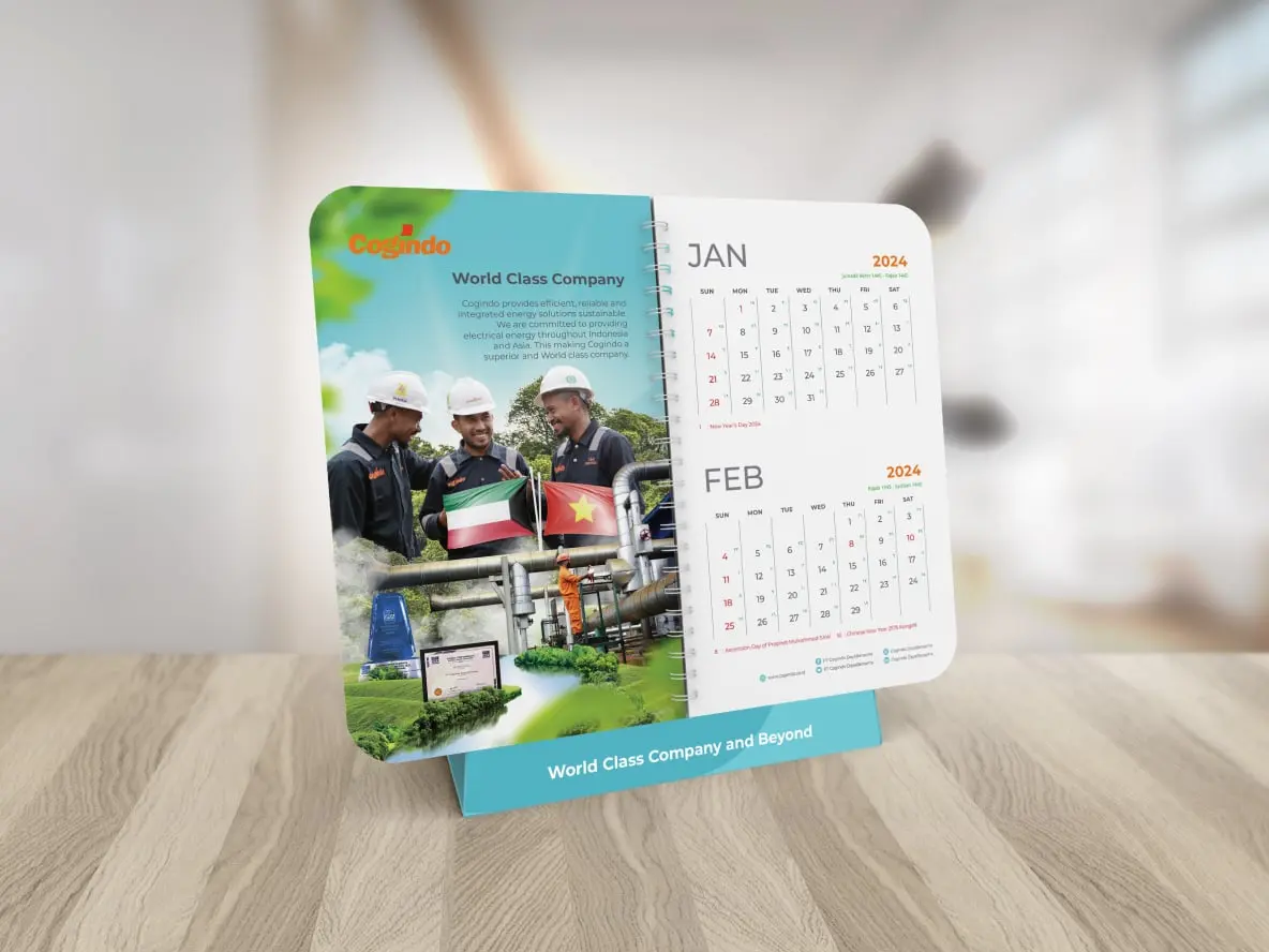Calendar Design Services, Jasa Pembuatan Desain Kalender, Jakarta, Indonesia