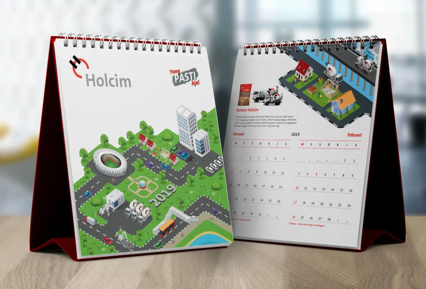 Calendar Design Services, Jasa Pembuatan Desain Kalender, Jakarta, Indonesia