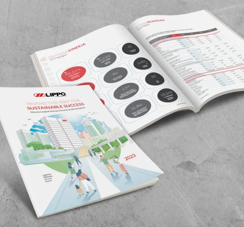 Annual Report & Sustainability Report Design Services, Jasa Pembuatan Desain Annual Report & Sustainability Report, Jakarta, Indonesia