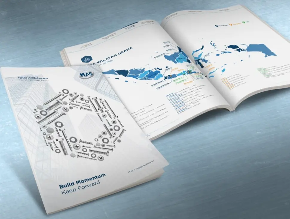 Annual Report & Sustainability Report Design Services, Jasa Pembuatan Desain Annual Report & Sustainability Report, Jakarta, Indonesia