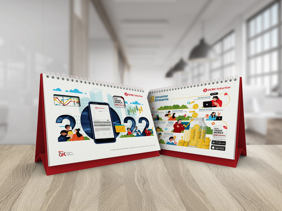 Calendar Design Services, Jasa Pembuatan Desain Kalender, Jakarta, Indonesia