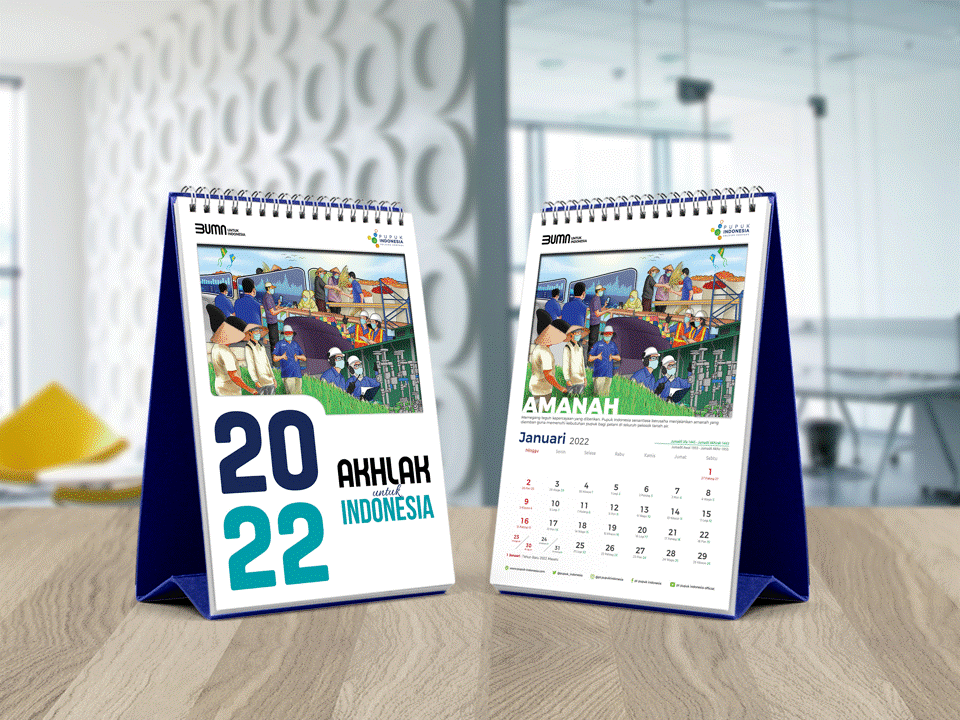Calendar Design Services, Jasa Pembuatan Desain Kalender, Jakarta, Indonesia