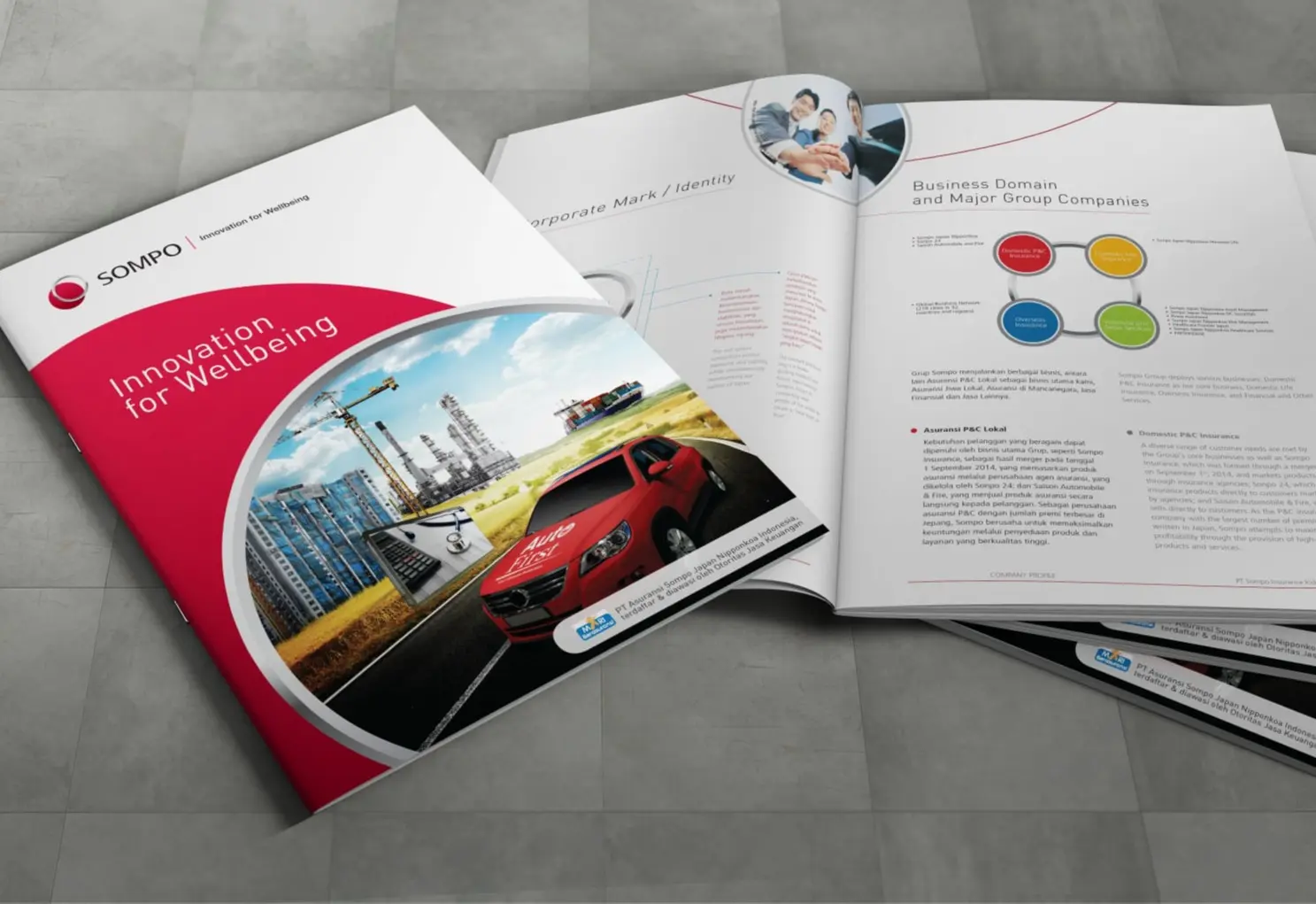 Company Profile Design Services, Jasa Pembuatan Desain Company Profile, Jakarta, Indonesia